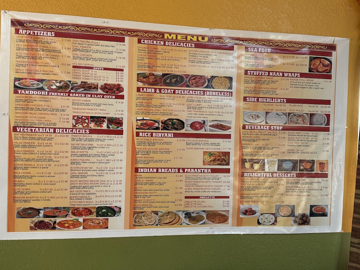 The Indian Oven Menu - Image 4